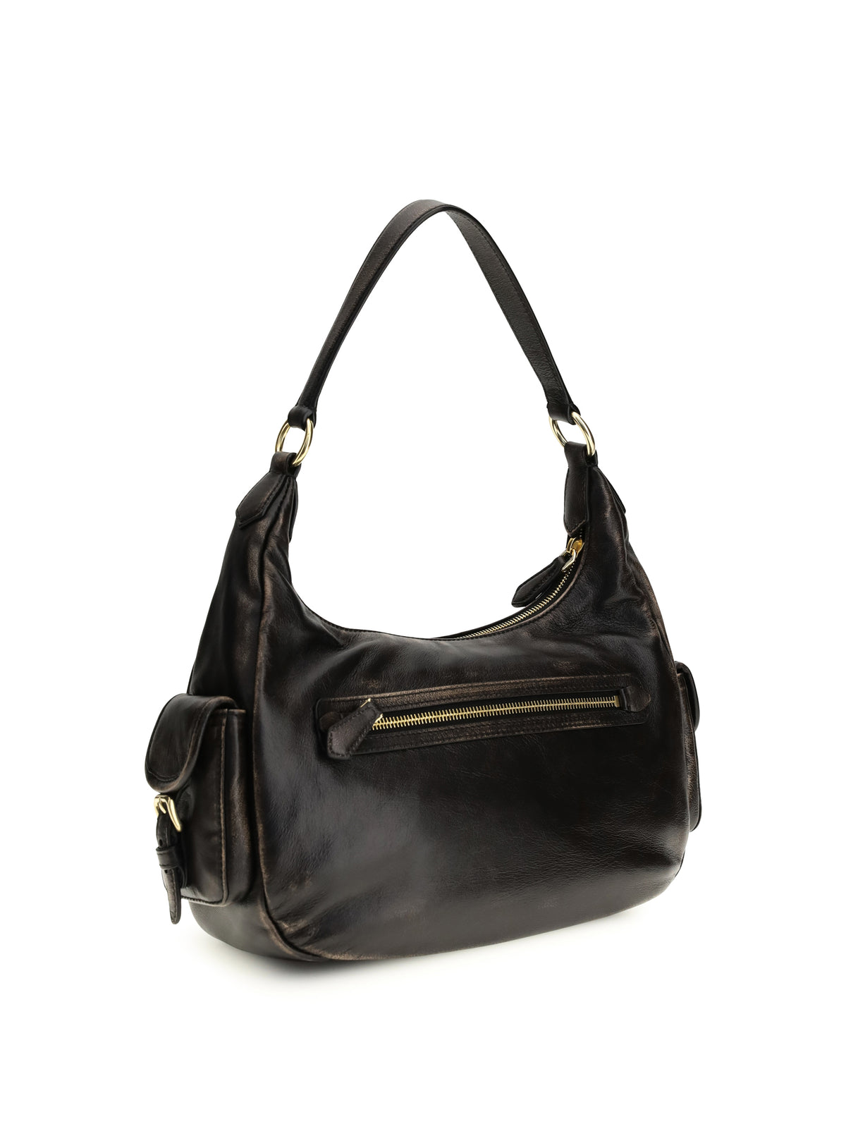 Miu Miu Pocket Shoulder Bag - Caffe'