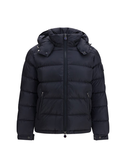 Moncler Maya Short Down Jacket - Navy