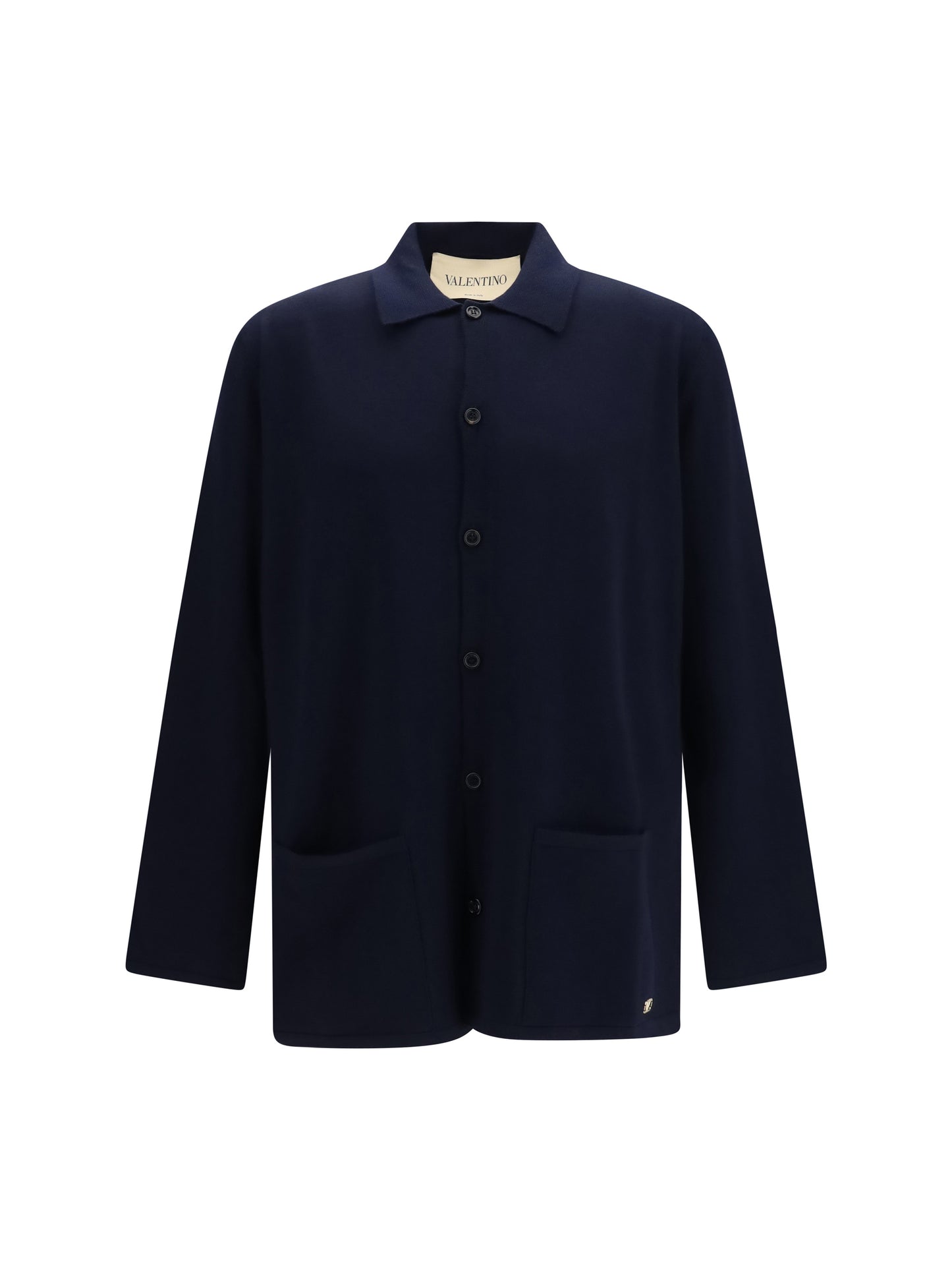 VALENTINO Wool Cardigan with VLogo