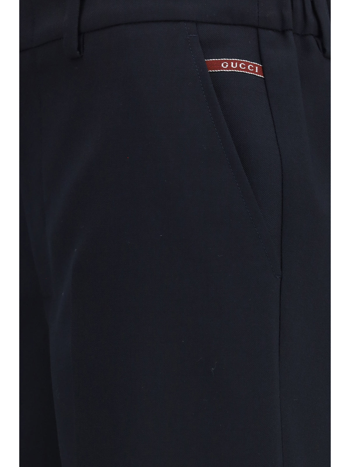Gucci Wool Shorts - Blue/Red