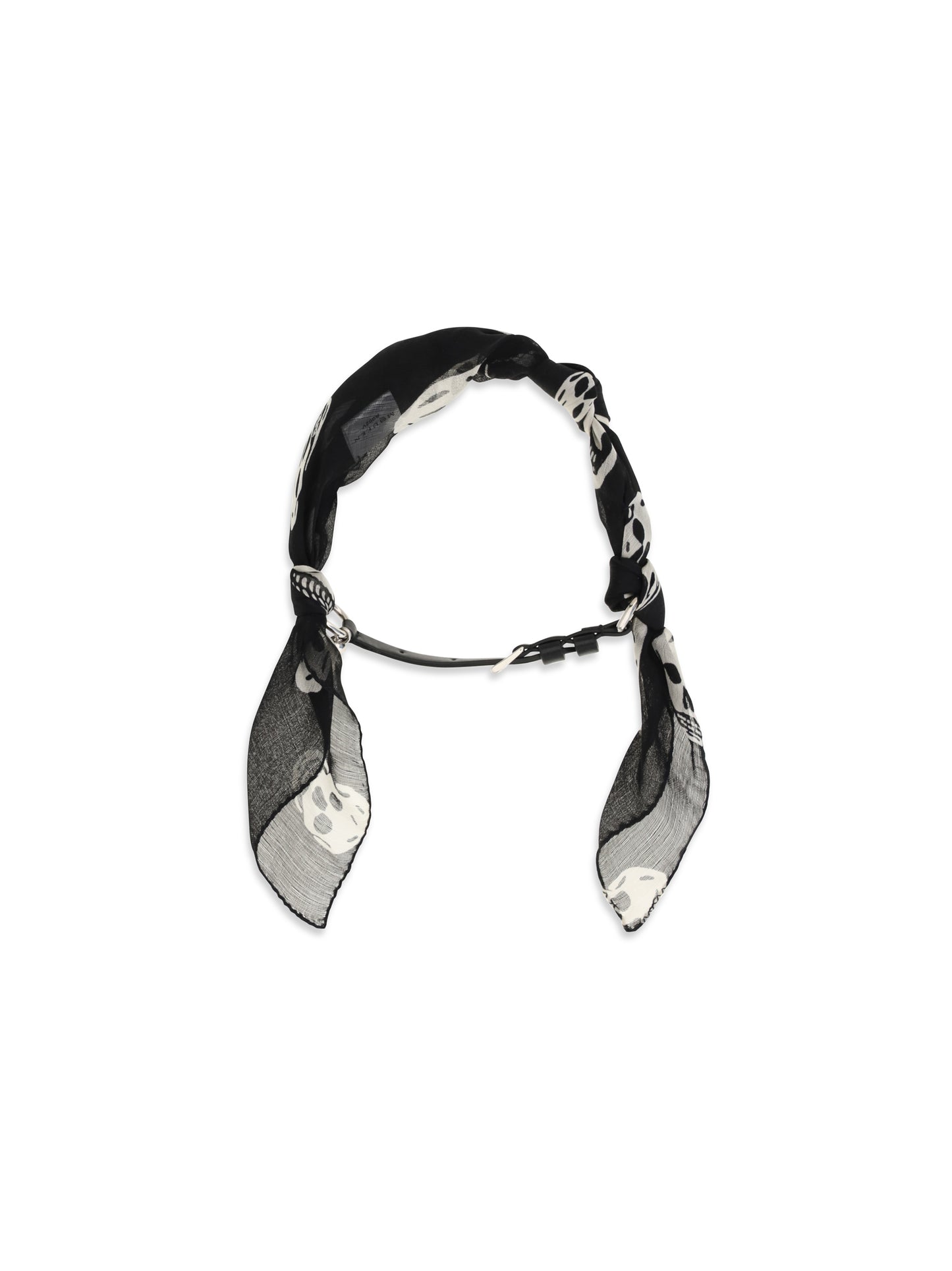 ALEXANDER McQUEEN Double-wrap Skull Scarf Bracelet
