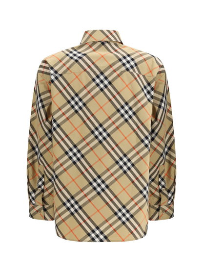 BURBERRY Slim fit cotton Check Shirt