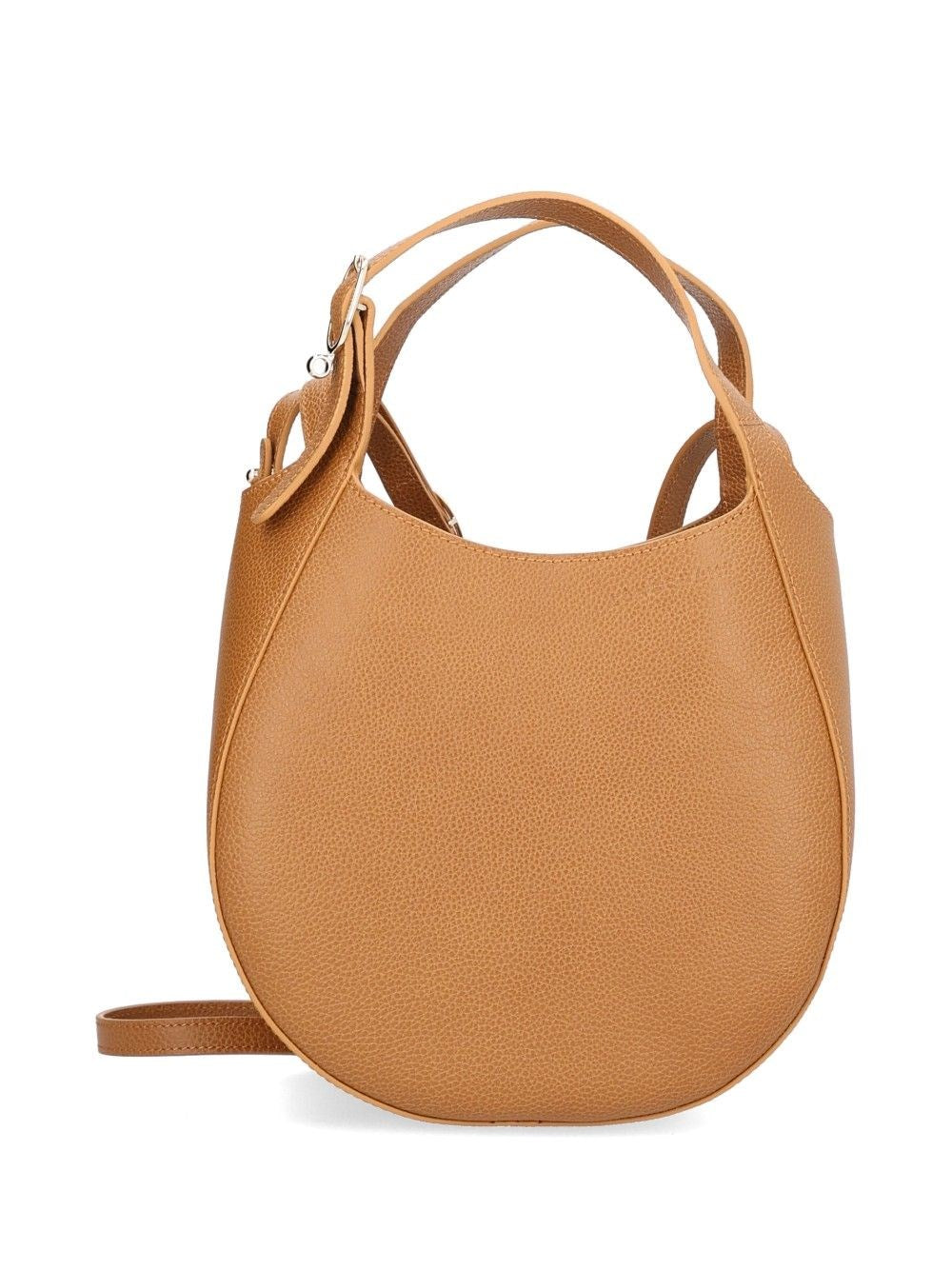 Longchamp Paris "Le Foulonné" S Handle Bag - Beige