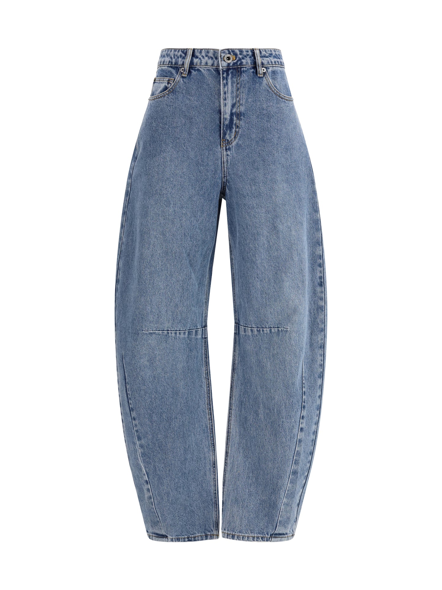 SELF-PORTRAIT Barrel Leg Jeans