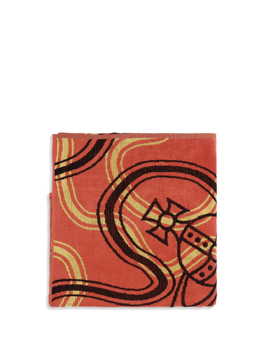 VIVIENNE WESTWOOD Cotton beach Towel