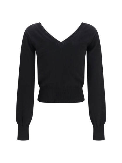 Vivienne Westwood Beatrice V-neck Sweater - Black