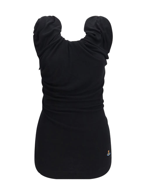 Vivienne Westwood Ginnie jersey Top - Black