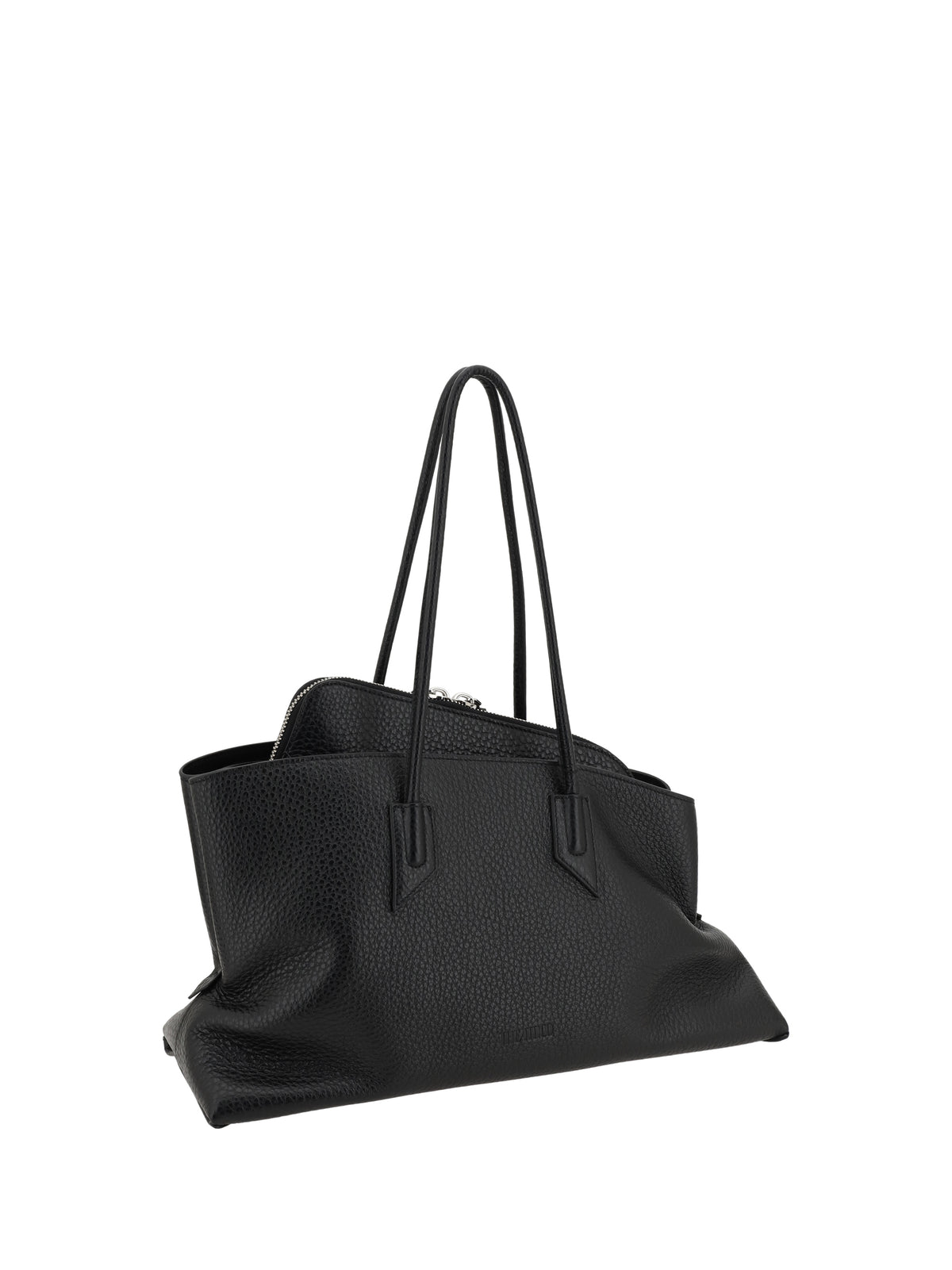 The Attico La Passeggiata Shoulder Bag - Black