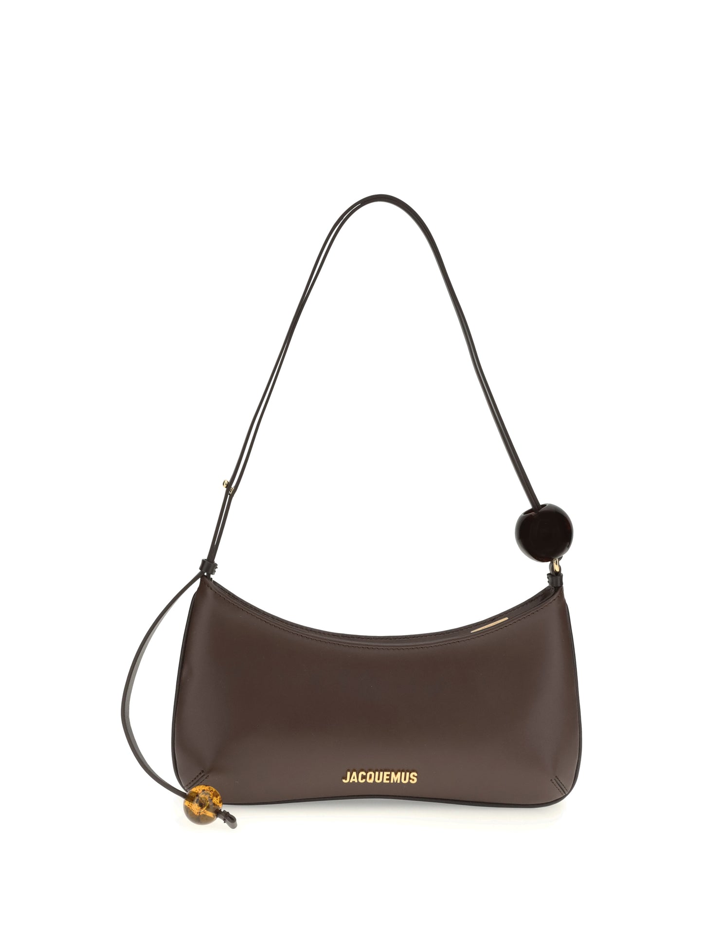 JACQUEMUS Bisou Perle Large Shoulder Bag