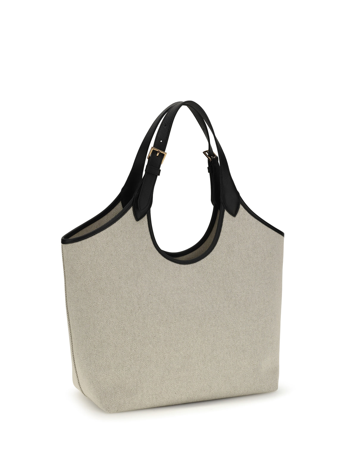 Versace Tote Fabric Calf Leather - Rope Black Versace Gold