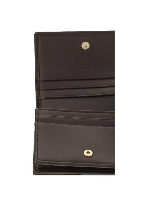 Gucci Small GG Marmont Wallet - Toasted/Toasted