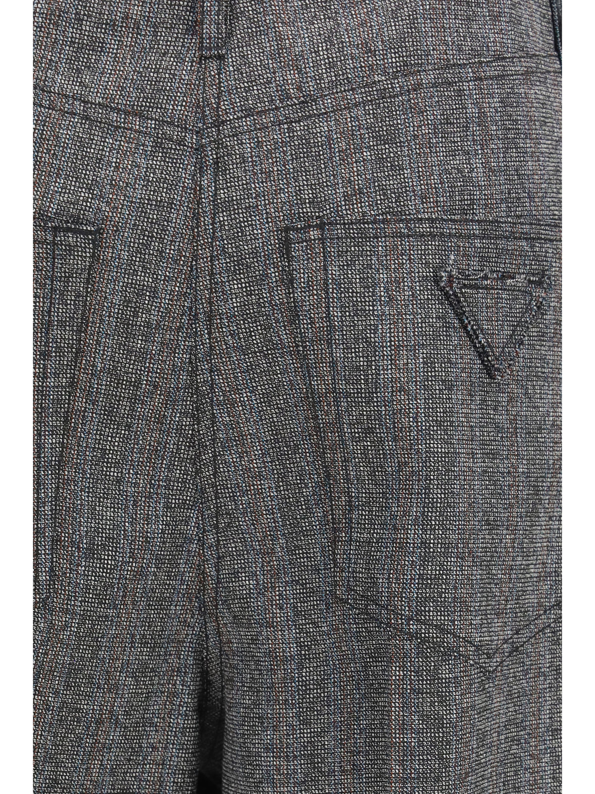 Prada Mouliné wool Pants - Black