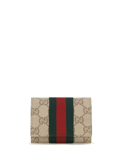 GUCCI Web bi-fold Card Holder