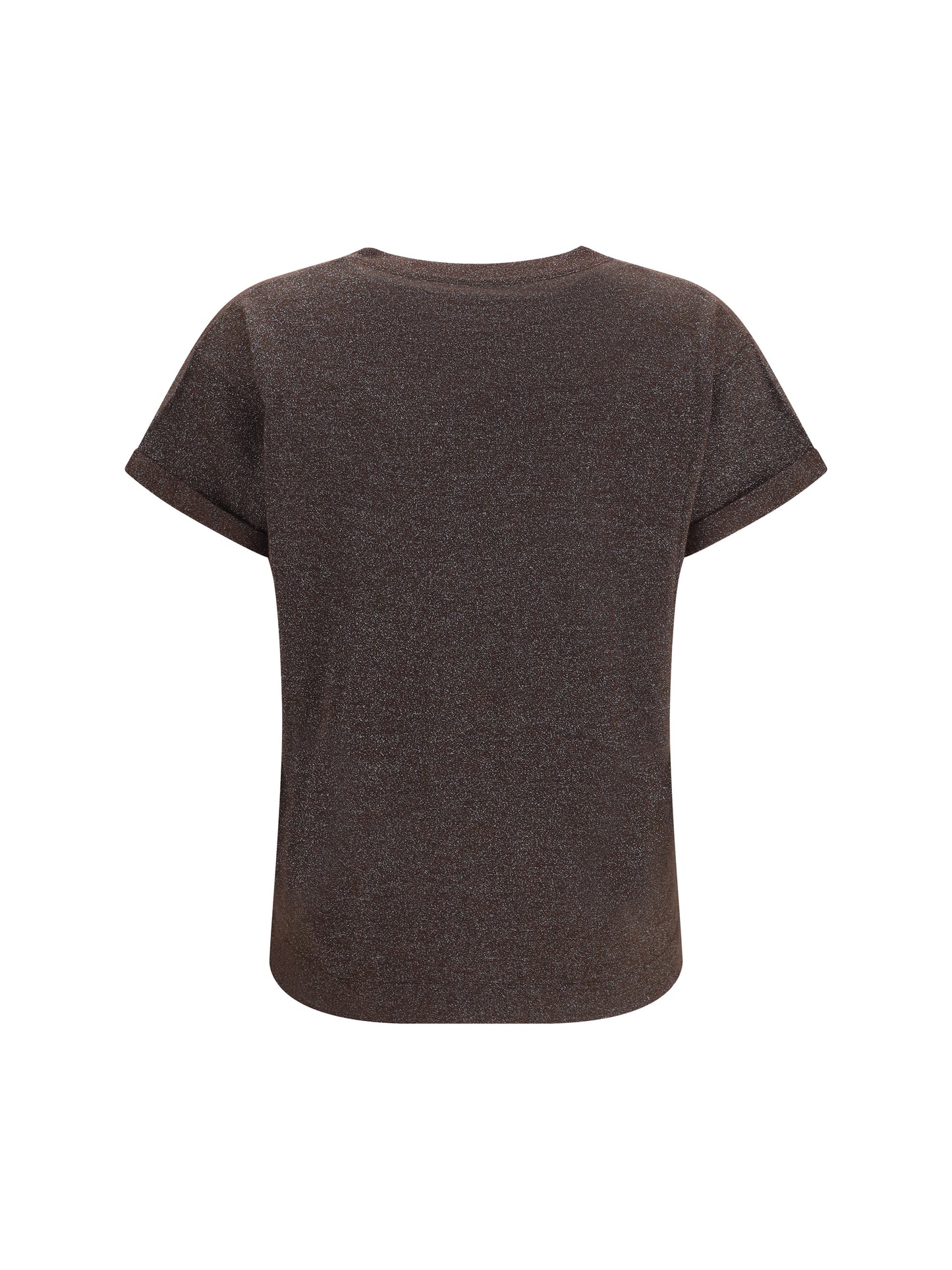 BRUNELLO CUCINELLI Cashmere glitter T-shirt