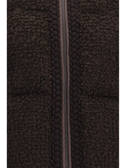 Moncler Cristallin padded Jacket - Brown