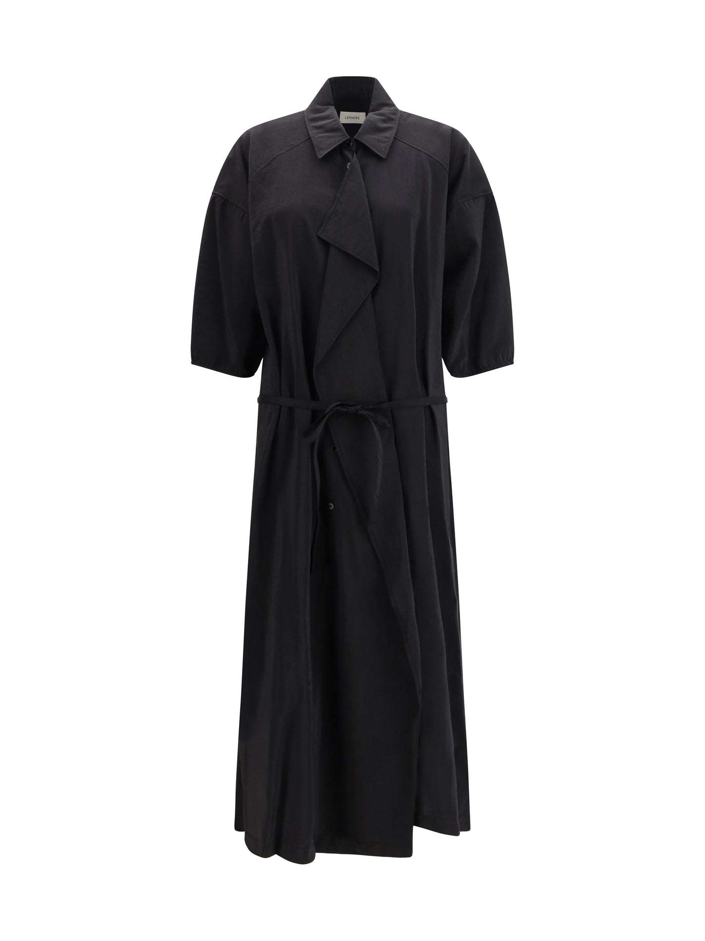 LEMAIRE Asymmetrical silk shirt Dress