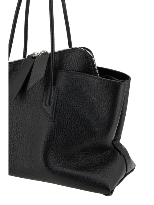 The Attico La Passeggiata Shoulder Bag - Black