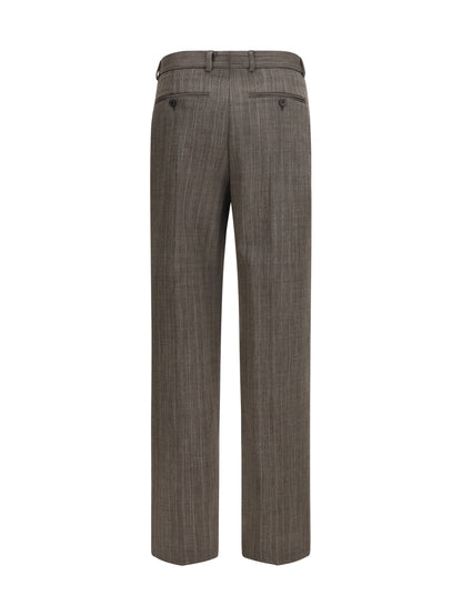 Dries Van Noten Penrud straight-leg Pants - Cement