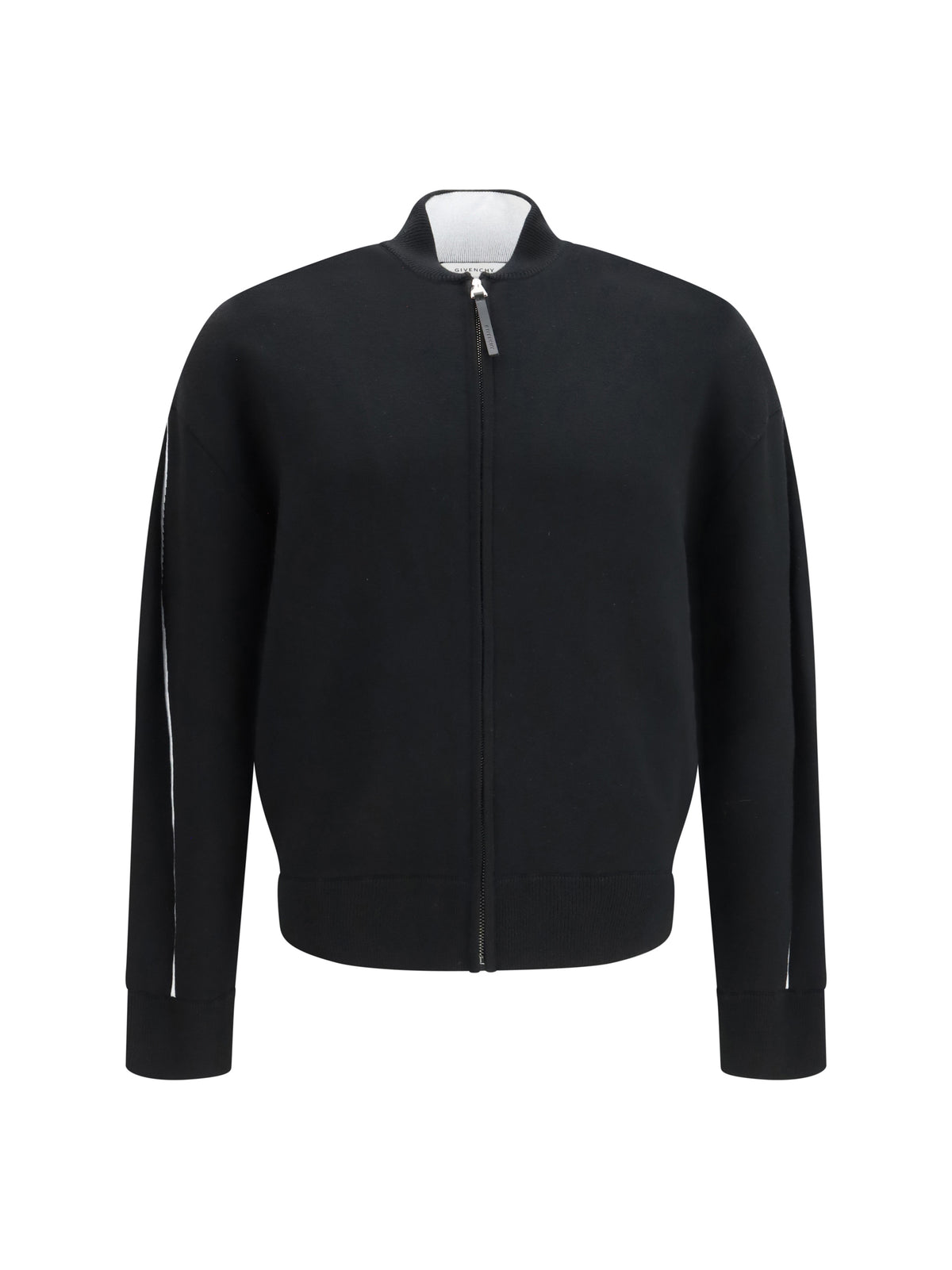 Givenchy Stretch wool-blend Cardigan - Black/White
