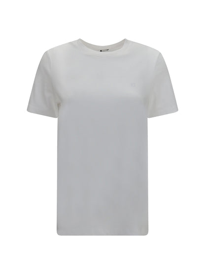 Balmain Embroidered jersey T-shirt - Blanc/Blanc