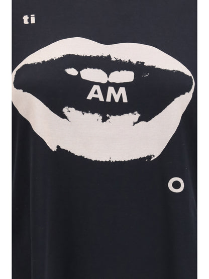 Fendi Ti Amo Graphic Print jersey T-shirt - Black