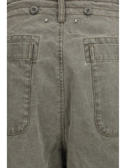 Golden Goose Journey W’s Ortensia Boyfriend Pants - Gothic Olive