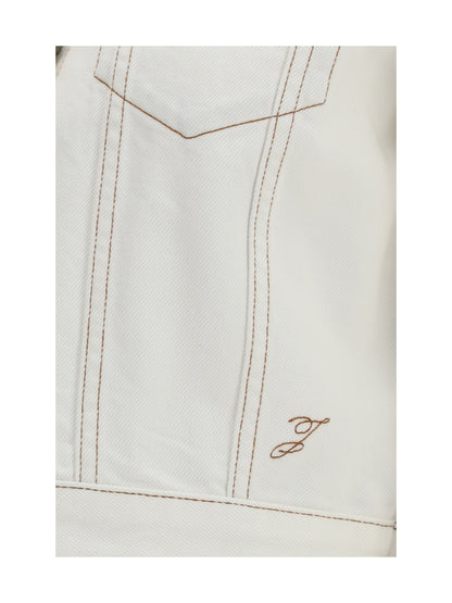 JACQUEMUS Ovalo Jacket in denim