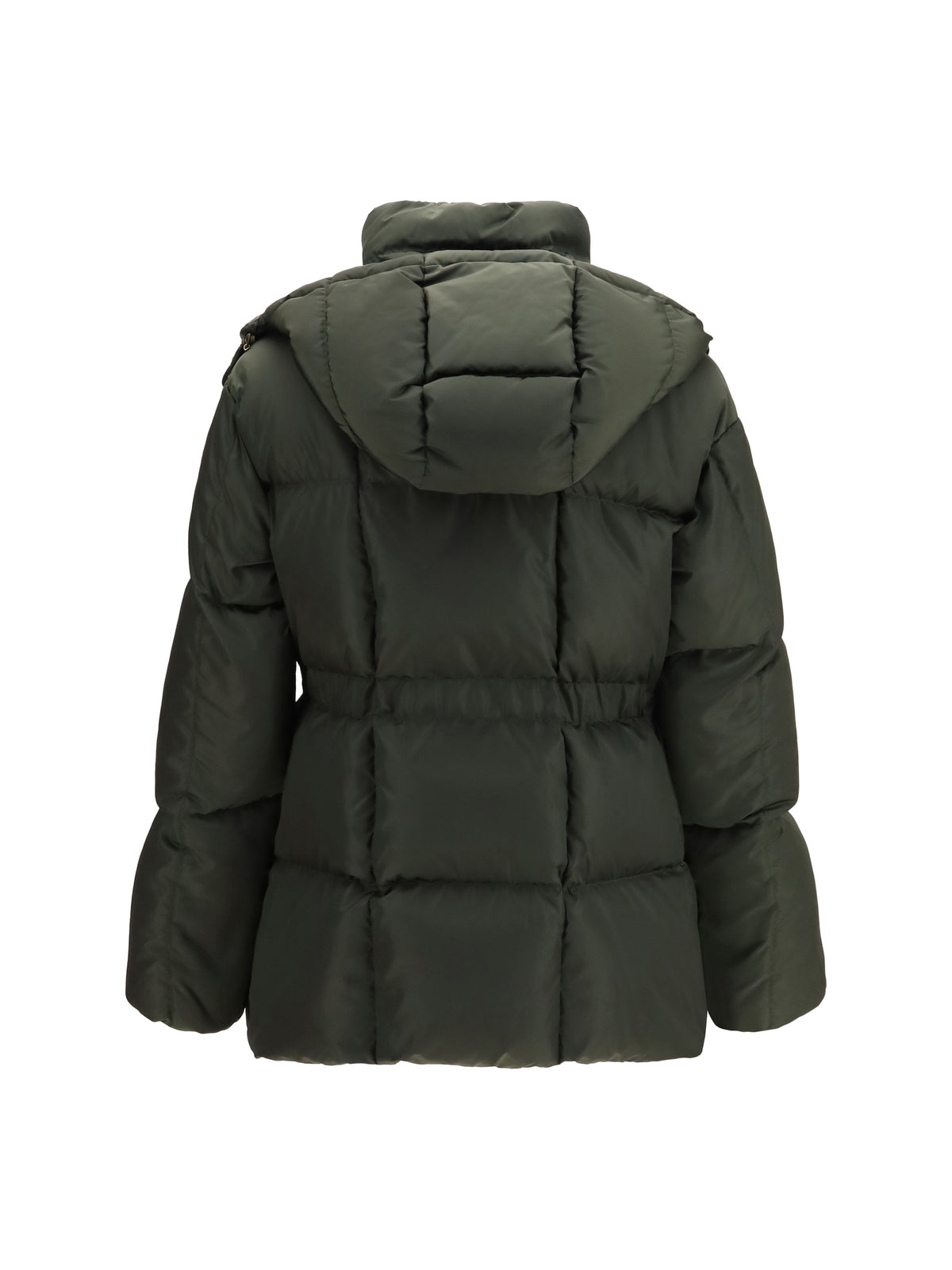Moncler Agneux Hooded short Down Jacket - Green
