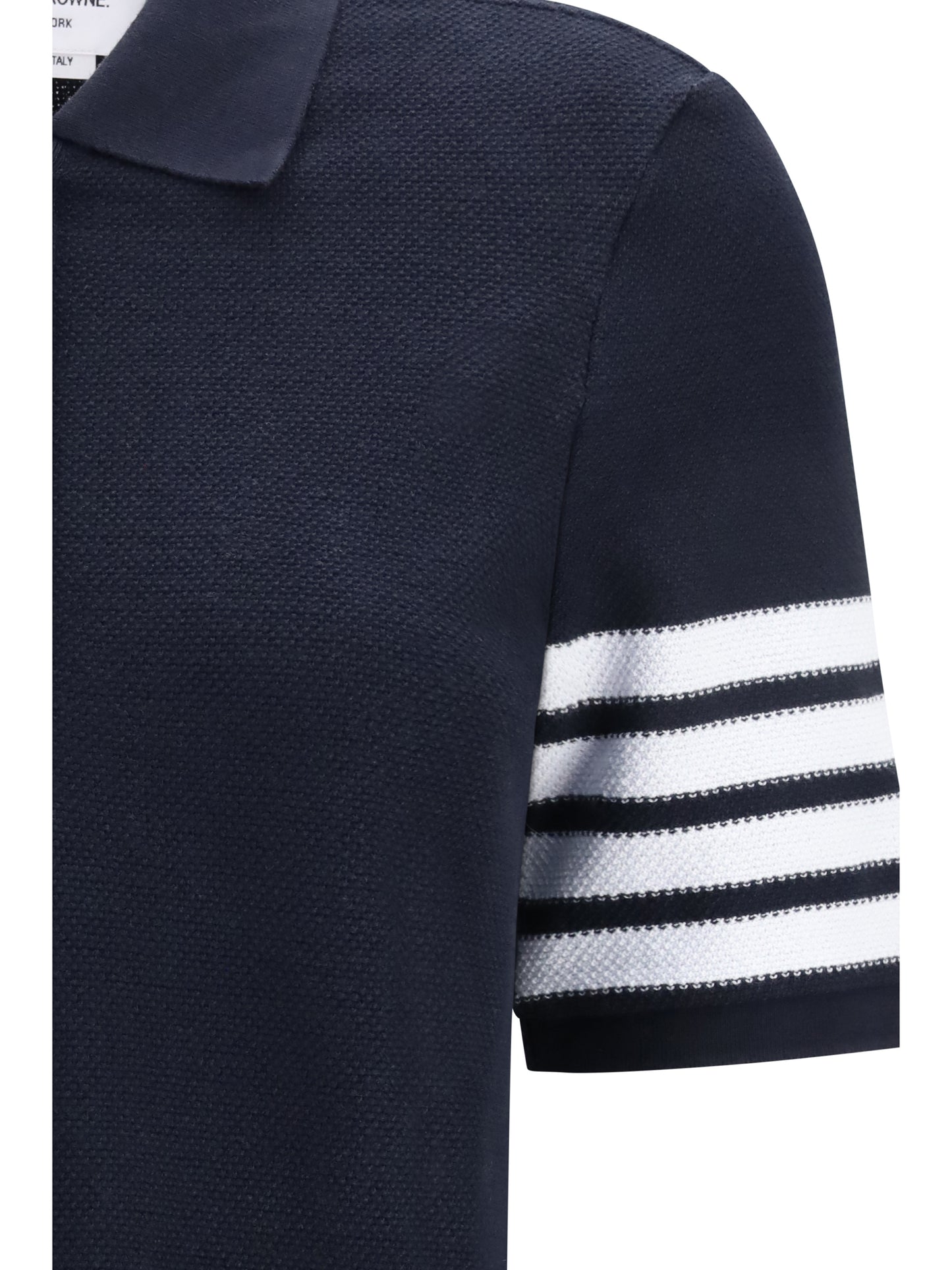 THOM BROWNE Piqué Polo Dress