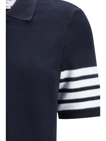 THOM BROWNE Piqué Polo Dress