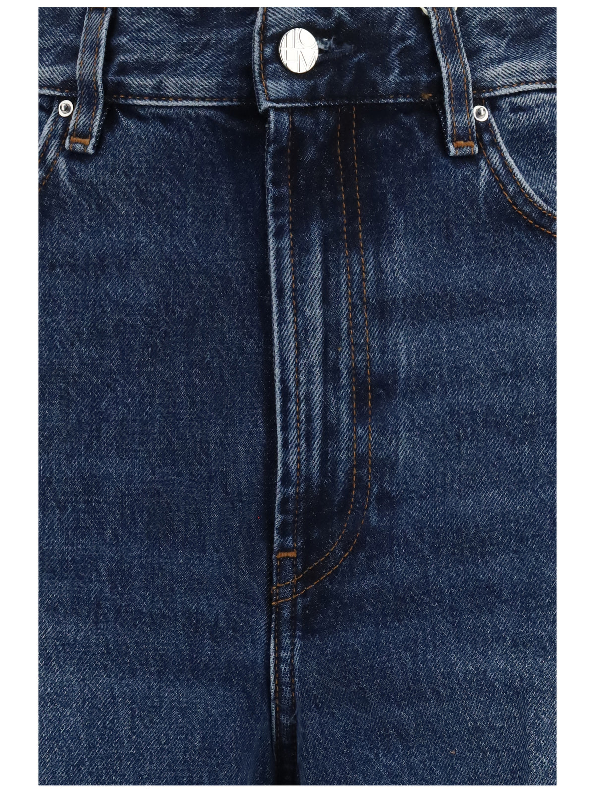 Toteme Wide-leg denim Jeans - Dk Blue