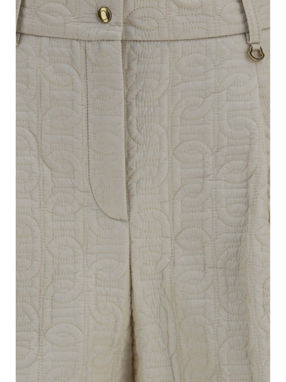 Moncler Logo Shorts - Light Beige