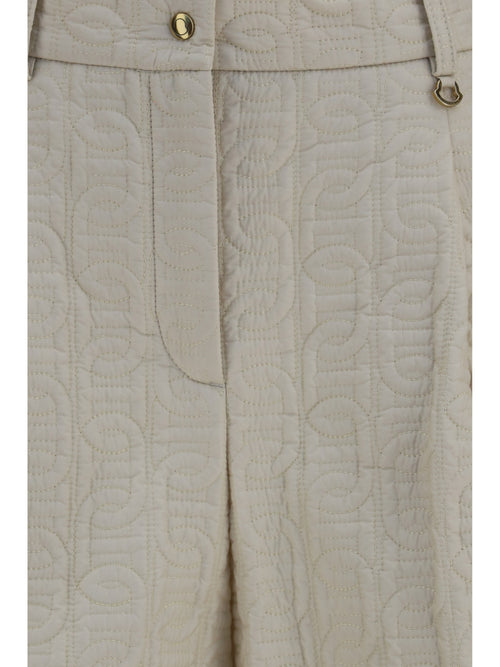 Moncler Logo Shorts - Light Beige