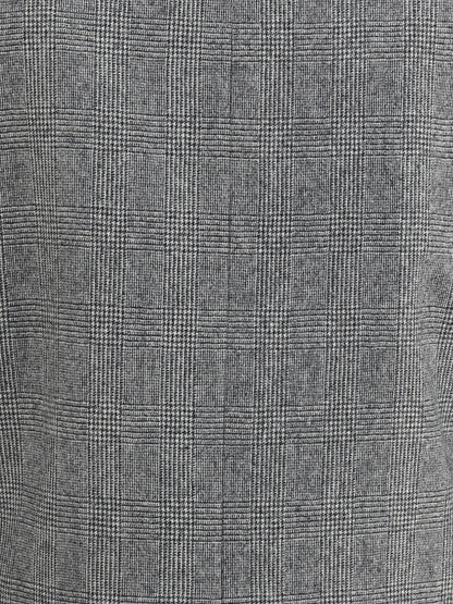 SAINT LAURENT Prince de Galles wool flannel Blazer