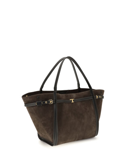 Tod'S Suede Tote Bag - 201a