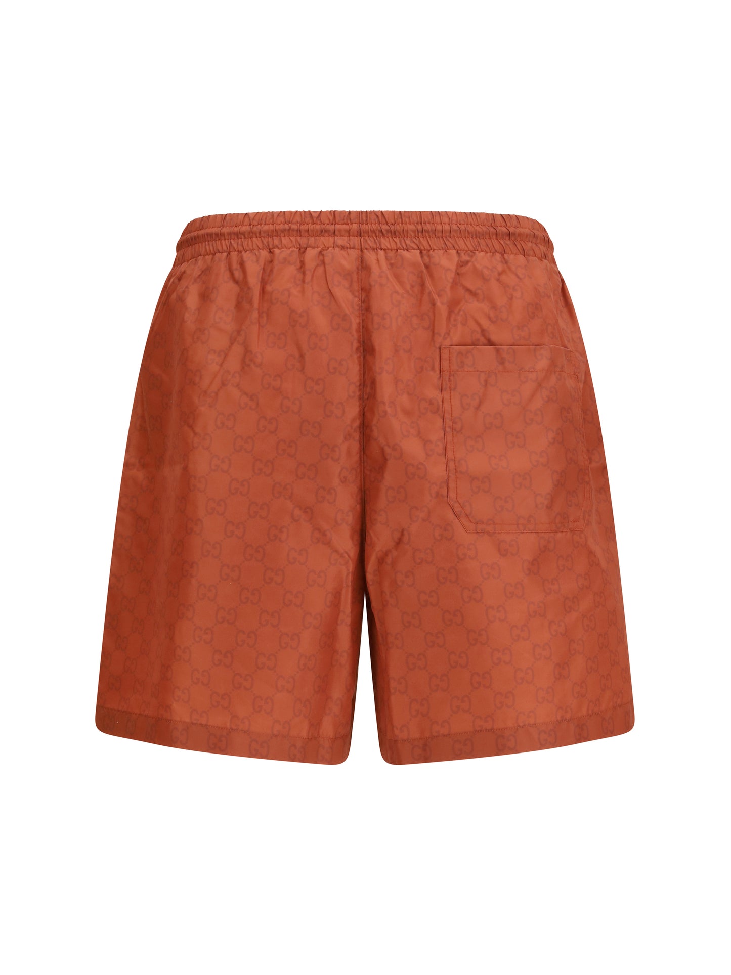 GUCCI Nylon Swim Shorts with GG print