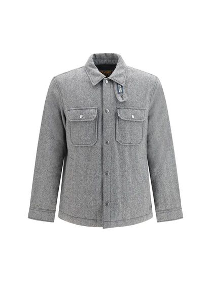 Woolrich Alaskan Check Jacket - Herringbone Grey