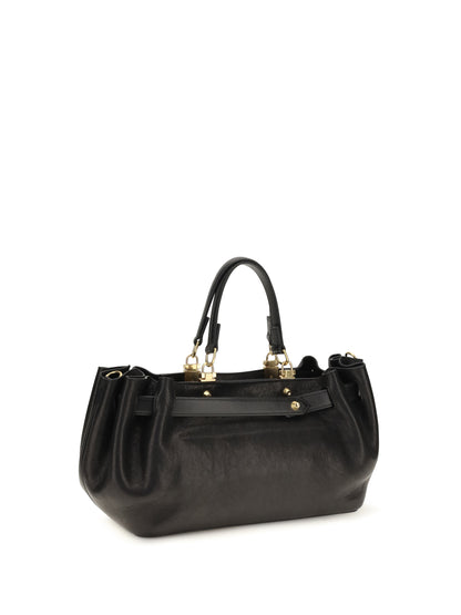 Balenciaga Small Bel Air Tote Bag - Black