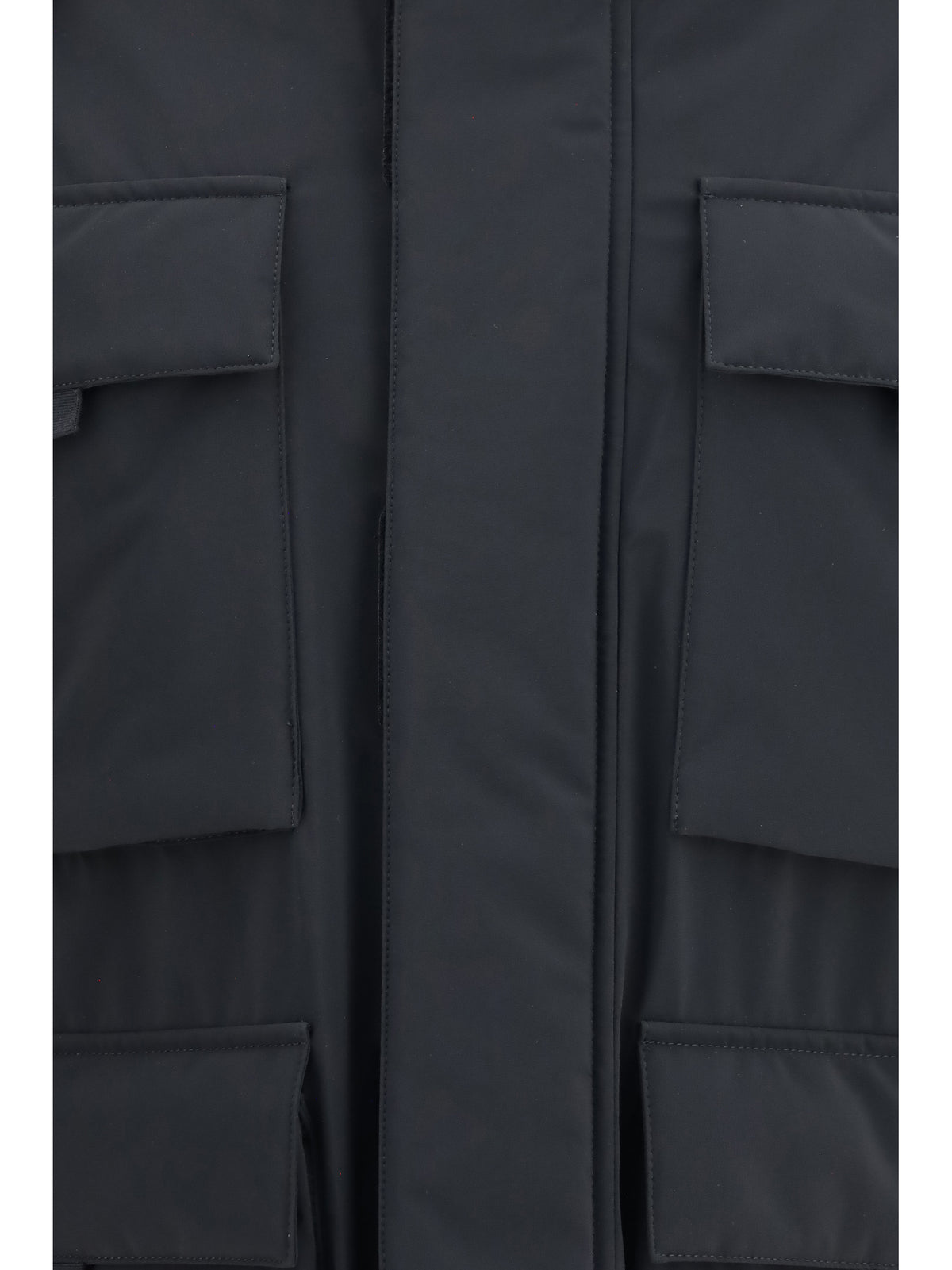 Laminar Hooded padded Jacket - Black