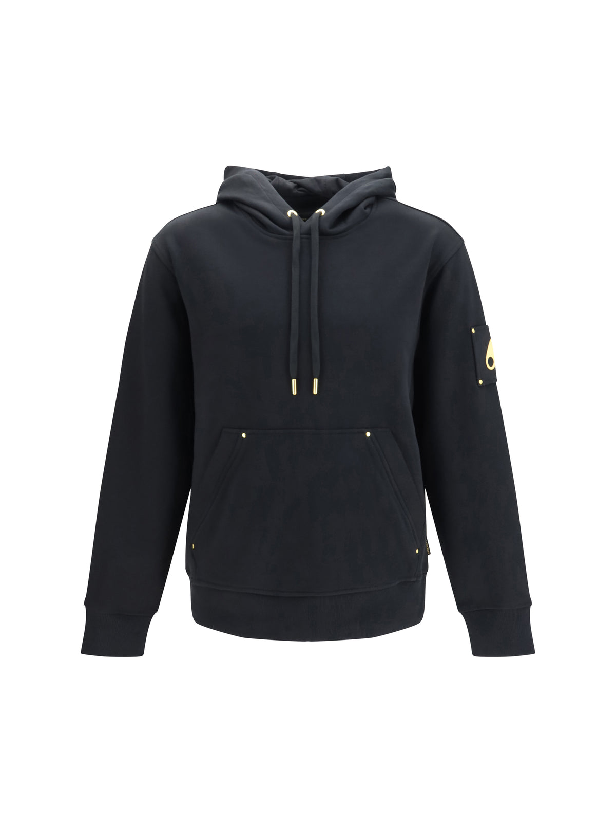 Moose Knuckles Hartsfield Gold Series Zip Up Hoodie - Black