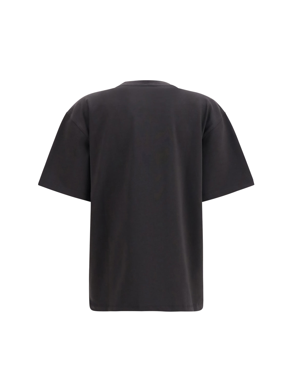 Ganni Tiger cotton T-shirt - Phantom