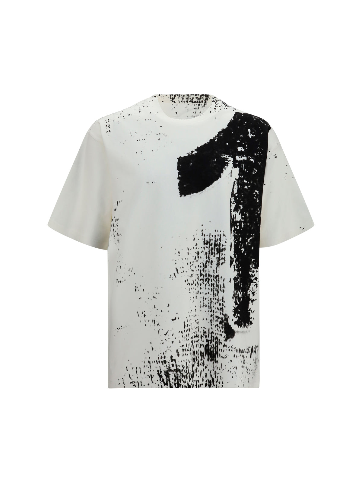Maison Margiela Number 10 print cotton T-shirt - Off White