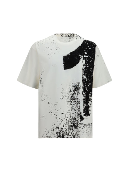 Maison Margiela Number 10 print cotton T-shirt - Off White