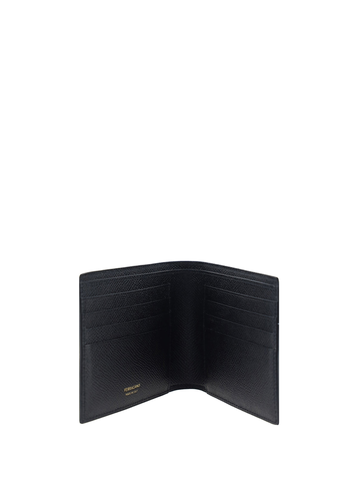 Ferragamo Leather Wallet - Black