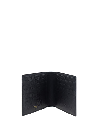 Ferragamo Leather Wallet - Black