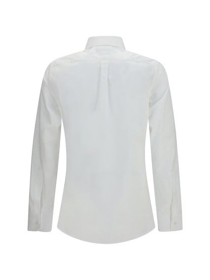 Dolce & Gabbana Gold cotton poplin Shirt - White Ottico