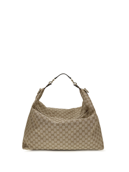 Gucci Large Brera Shoulder Bag - Vint.Sand/Dk.Bro/Vrv