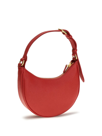Valentino Garavani Mini Hobo VLogo Signature Shoulder Bag - Rouge Pur
