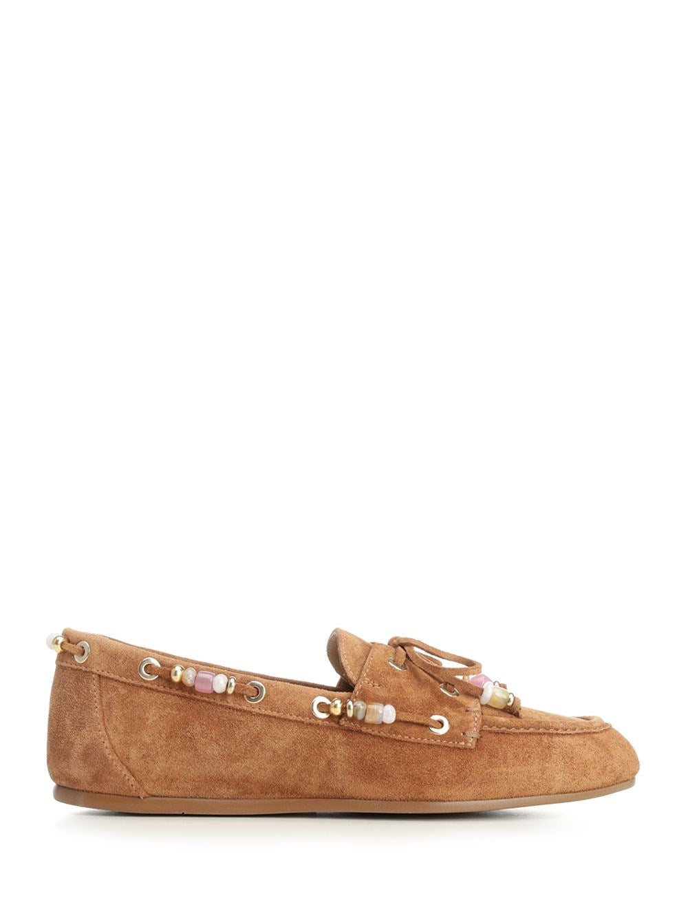 Stuart Weitzman "Majorca" Moccasin - Brown