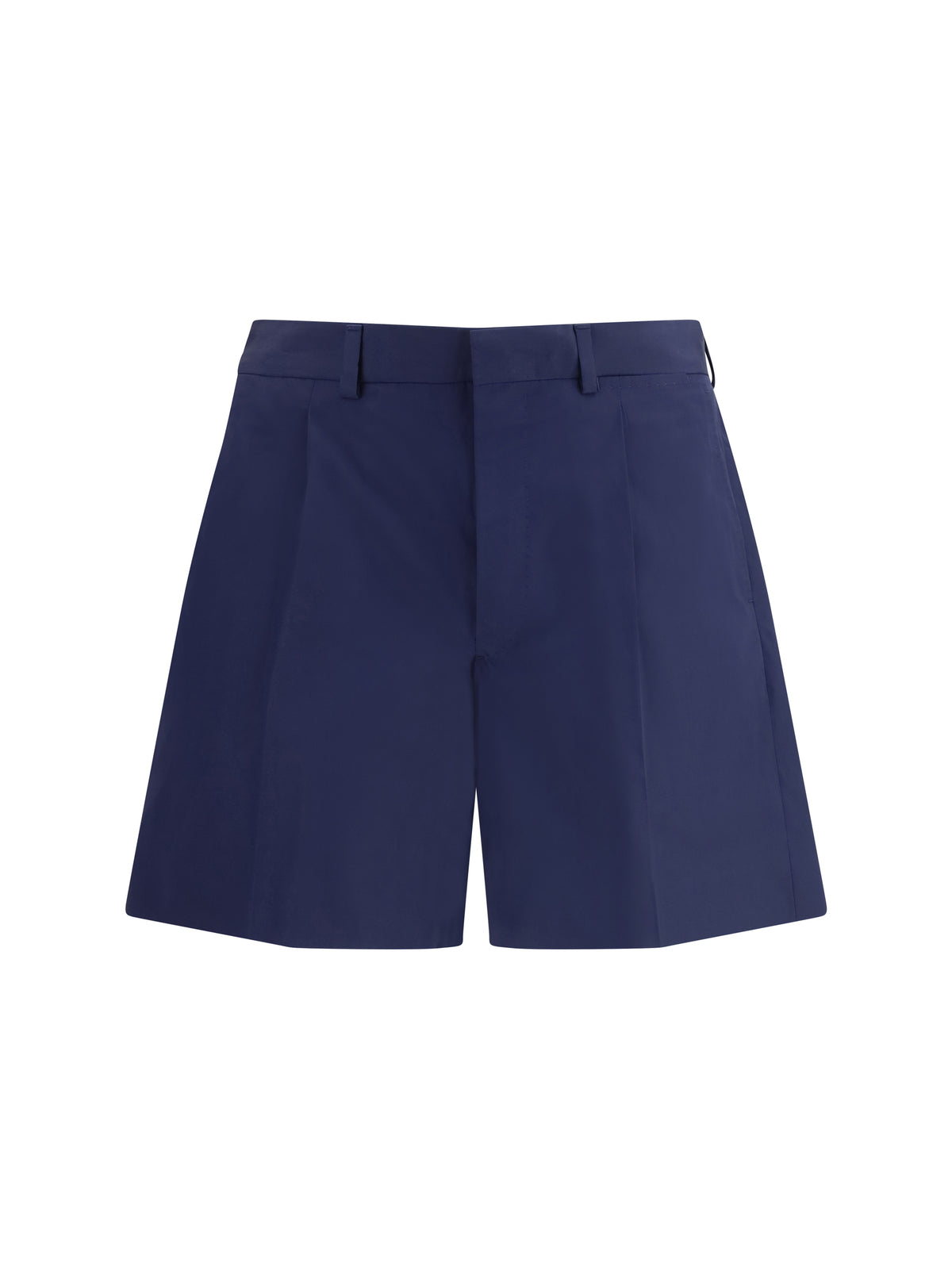 Prada Cotton Shorts - Navy